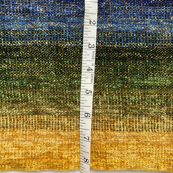 Handwoven, chenille scarf - Picture 3 of 4